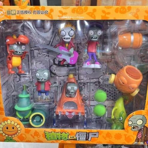 荣达丰植物大战僵尸复兴时代正版全套儿童大家族玉米加农炮52巨人