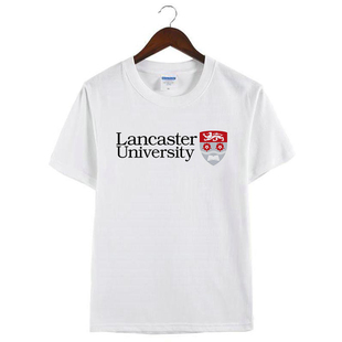 T恤衣 新款 英国兰卡斯特大学Lancaster周边纯棉纪念衫 男女短袖 半袖