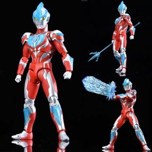 SHF银河奥特新手办儿童玩具赛罗欧布泽塔布莱泽全身可动人偶模型