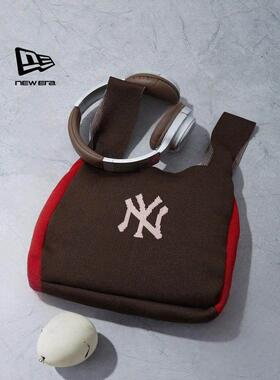 New Era纽亦华2026马年新春红色手提包手腕包NY刺绣拎包14904842