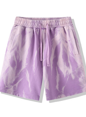 New Era纽亦华夏季新款五分短裤休闲裤子紫色蓝色13350881