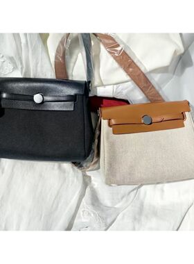 RISVOLTO-意大利进口双面防水帆布box斜挎帆布包-9036