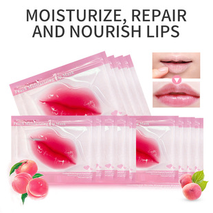 Lip Mask Nourish Peach lip Moisturizing repair skin Collagen