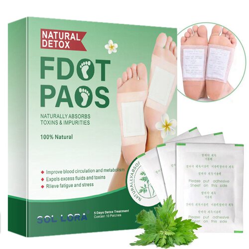 Natural Detox Foot Pads remove toxin patch improve sleep