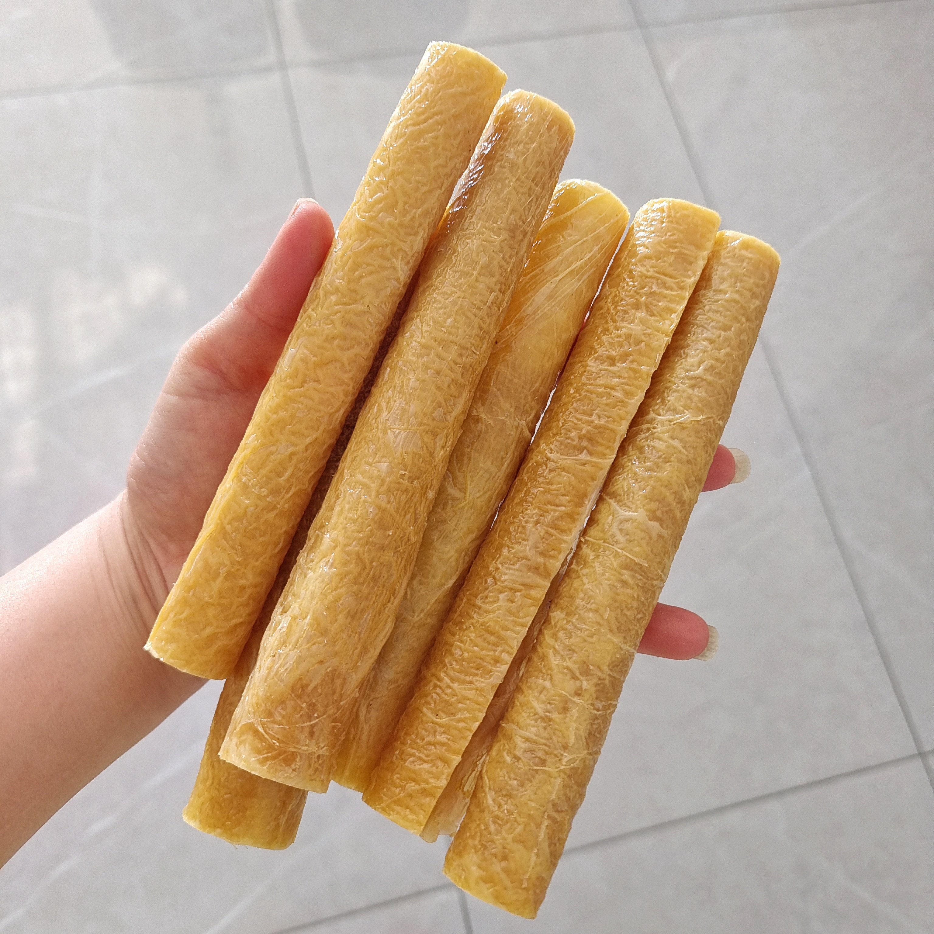 安徽舒城特产农家自制手工豆腐棍豆棒豆杆干豆筋棍黄豆腐竹干货