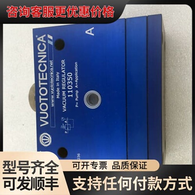 议价VUOTOTECNICA 110350 110410真空稳压可维修