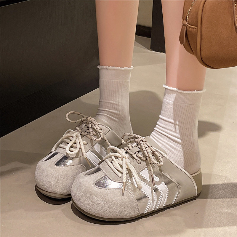 内增高包头半拖鞋女外穿一脚蹬勃肯鞋子,女鞋,其他拖鞋,淘宝优惠券,粉丝福利购,淘宝优惠卷