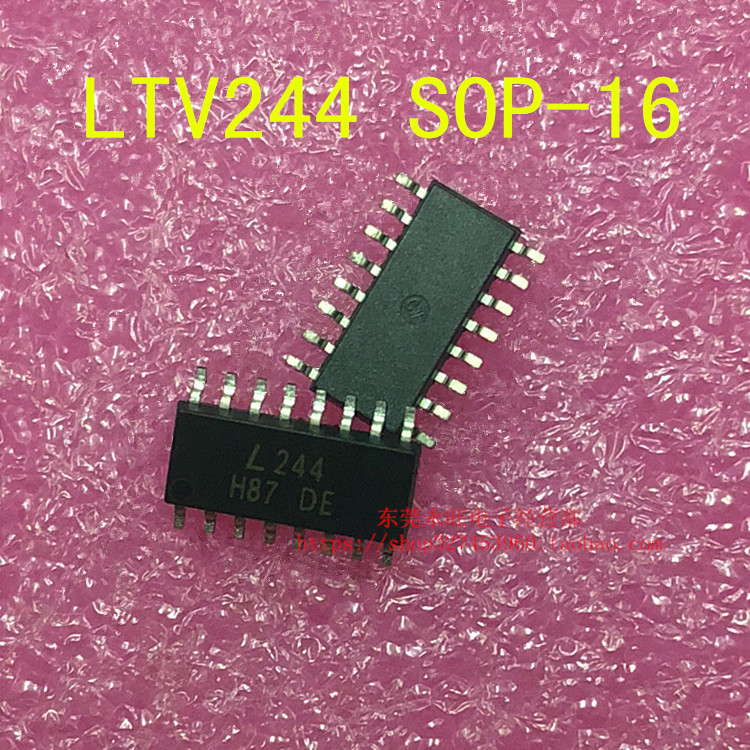 LTV244 SOP-16 贴片 替代ACPL-244 四通道晶体管 光耦 L244 全新