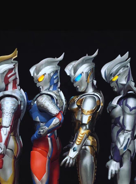 SHF奥特究极闪耀赛罗诺亚布莱泽德凯超可动手办迪迦男孩玩具