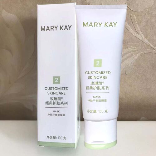 玫琳凯净肤平衡面膜霜细致平衡