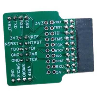 JlinkV8 V9 v11转接板STM32仿真器多功能接口板配多种数据线