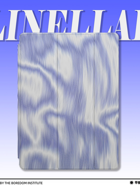 暗黑迷幻线条潮流超现实复古艺术赛博朋克适用苹果2022款iPadPro12.9/11三折保护壳air5/mini6防摔ipad10笔槽