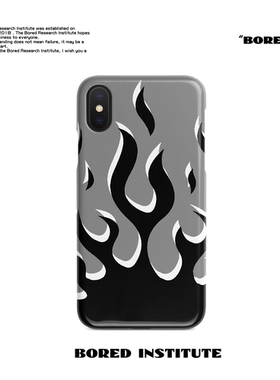 原创灰色golf火焰恶搞潮牌适用于IPhone7/8p/X/11/12/13pro/14/15/16菲林手机壳imd硅胶软壳小米华为