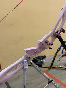 3D打印KSL推把樱花粉色适用于霍伊特双赢NIKA弓把