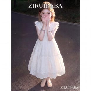 专柜正品女童裙子夏高级感2026新款初中生女日常可穿公主裙夏季绝