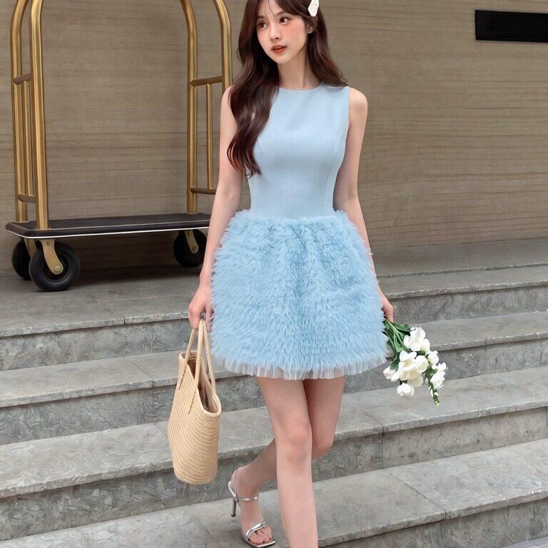 专柜正品气质网纱蛋糕裙/连衣裙蓬蓬裙短裙生日礼服甜美少女A字裙