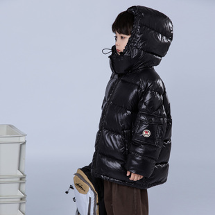羽绒服冬季新款韩版男童女童中大童防水白鸭绒加厚保暖童装外套潮