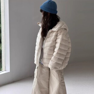 儿童轻薄款羽绒服韩版新款男童女童中大童学生连帽白鸭绒童装外套