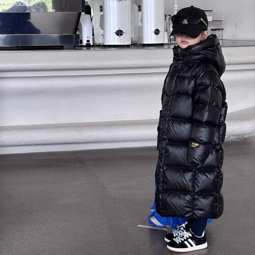 -30℃抗寒过膝羽绒服长款