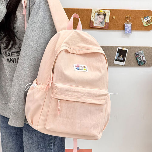 专柜高端书包女韩系小学生三到六年级百搭简约初中生大容量高颜值