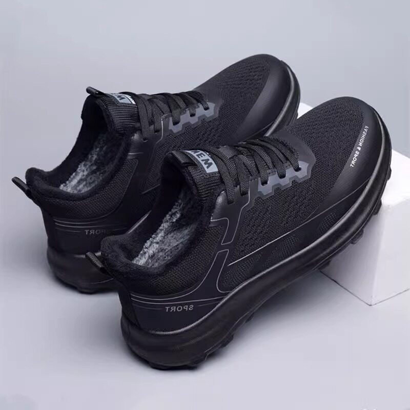 2025冬季新款工作上上班网面软底透气轻便老爹男鞋网布加绒棉鞋,流行男鞋,时尚休闲鞋,淘宝优惠券,粉丝福利购,淘宝优惠卷