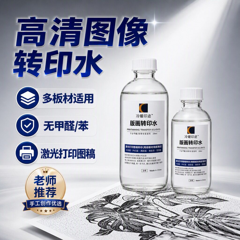 玻璃瓶转印水不易挥发不含甲醛苯图片
