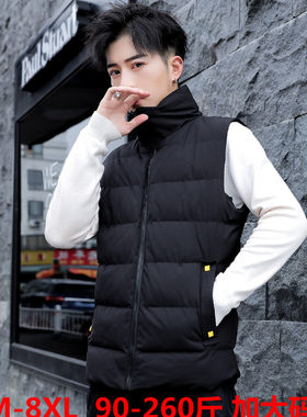 秋冬加厚羽绒棉服马甲背心男外套