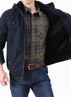 秋冬外套保暖加厚中长款棉服
