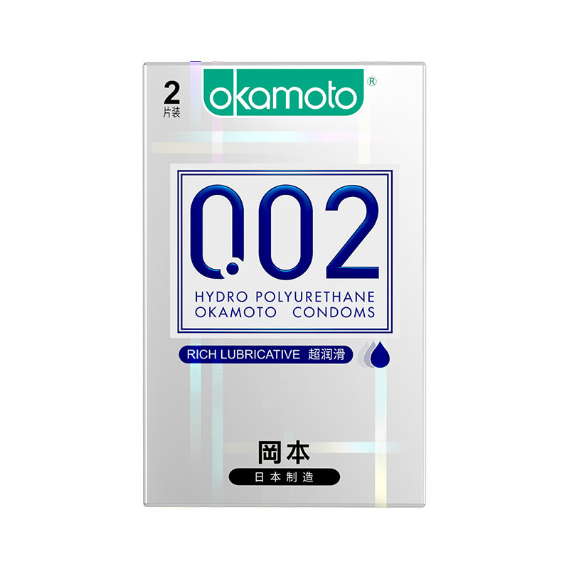 冈本002超润滑超薄0.02避孕套