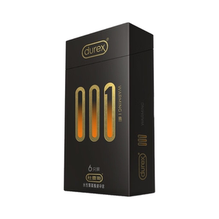 杜蕾斯001热感水性聚氨酯避孕套6只装温泉0.01超薄官方正品安全套