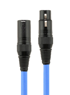 MPS E-310XLR镀银发烧音响CD功放卡农公母头平衡线录音电容话筒线