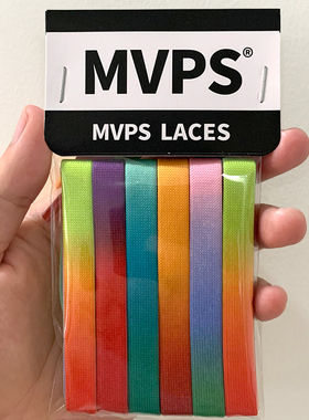 适配麦昆原装小白鞋McQueen新版彩色七色白色鞋带扁平男女 1.2cm