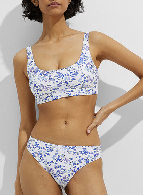 SIM*NS SWIMWEAR 比基尼泳衣女性感紧身泳装系绳分体泳衣 36号箱