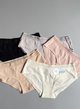 DOR**A全棉女士内裤舒适高弹纯棉三角裤