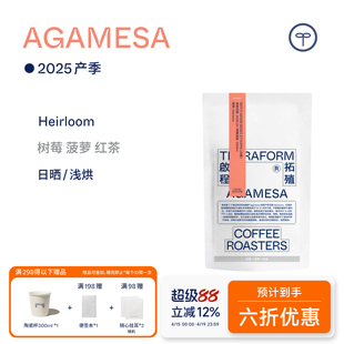 【Terraform】25产季 树莓 菠萝 红茶 埃塞果丁丁日晒手冲咖啡豆