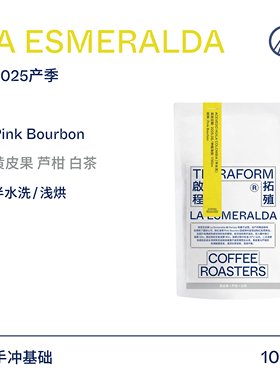 【Terraform】25产季 黄皮果 芦柑 哥伦比亚粉红波旁半水洗咖啡豆