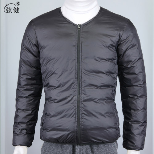 弦健轻薄圆领内穿短款超轻便内胆