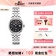 Tissot天梭力洛克系列80机芯黑色贝母钻机械手表 女神节礼物