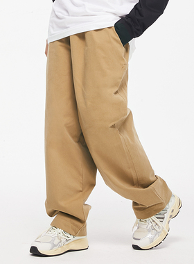 DK童装夏季女童男童休闲裤儿童中大童宽松工装裤纯棉长裤子洋气