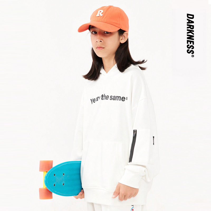 DK童装春季男童棉街头宽松卫衣