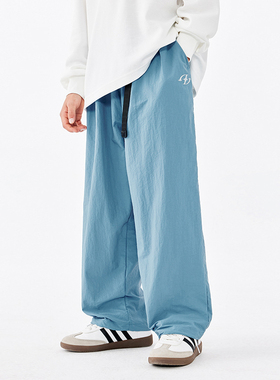 DK童装春夏季女童男童工装降落伞裤速干中大童儿童轻薄透气休闲裤