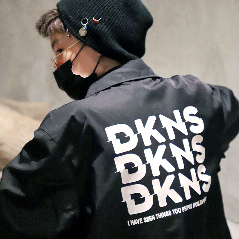 春秋2021日中大童韩版宽松风衣