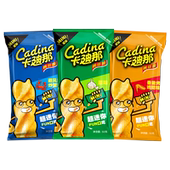 卡迪那豌豆脆锅巴mini迷你膨化网红零食休闲进口食品办公室小吃