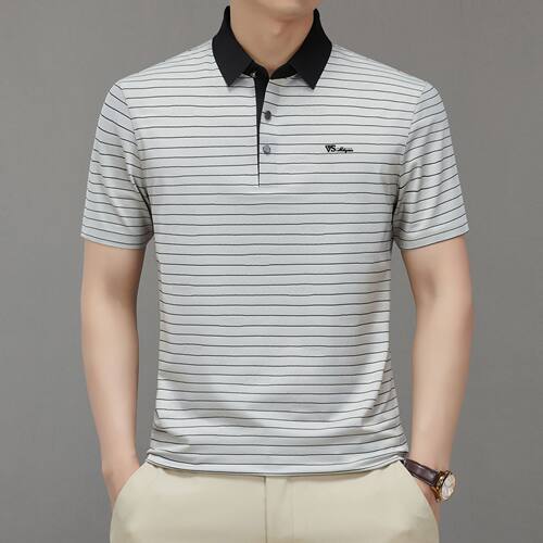 德国【潮牌】polo衫短袖男25年夏季冰丝速干POLO衫短袖吸汗排湿高