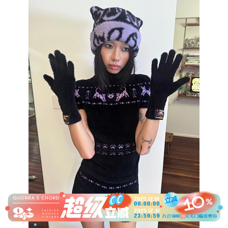QUORRASCHORD羊毛手套秋冬季