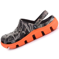 Камуфляжная пляжная обувь, летние нескользящие босоножки, тапочки, коллекция 2023, для влюбленных, большой размер