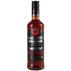 Bacardi百加得黑朗姆酒进口洋酒750ml40度朗姆酒烘焙鸡尾酒调酒