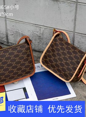 路易毛绒小众新款希奴尔原装高品质饺子包拉链洋气复古老花单肩