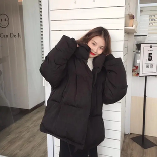 2025新款冬装女棉服外套女韩版宽松ins学生棉袄面包服短款棉衣潮
