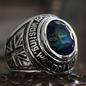 口戒指潮品Good 高品质男士 正品 Vibrations魔幻925纯银戒指泰银戒